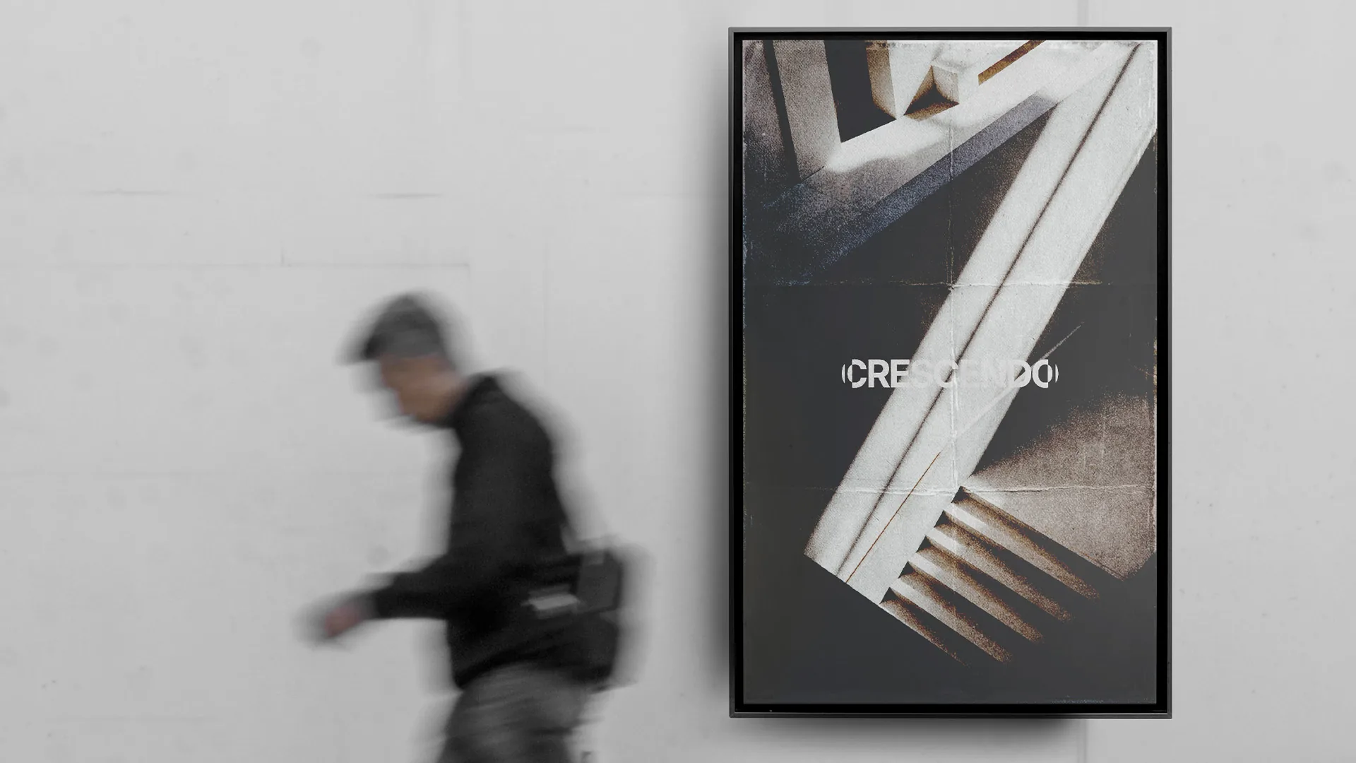 Framed Crescendo poster